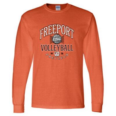 Freeport Volleyball 2026 Logo 2 - DryBlend® 50/50 Long Sleeve T-Shirt Thumbnail