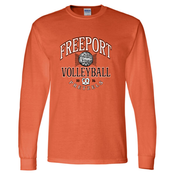 Freeport Volleyball 2026 Logo 2 - DryBlend® 50/50 Long Sleeve T-Shirt Thumbnail