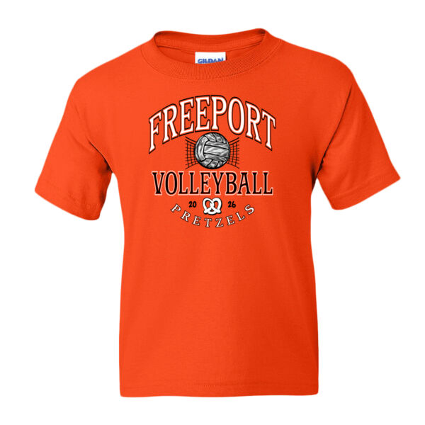 Freeport Volleyball 2026 Logo 2 - DryBlend® Youth T-Shirt Thumbnail