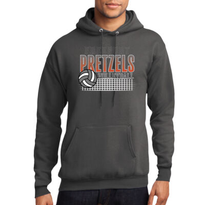 Freeport Volleyball 2026 Logo 3 - Core Fleece Pullover Hooded Sweatshirt Thumbnail