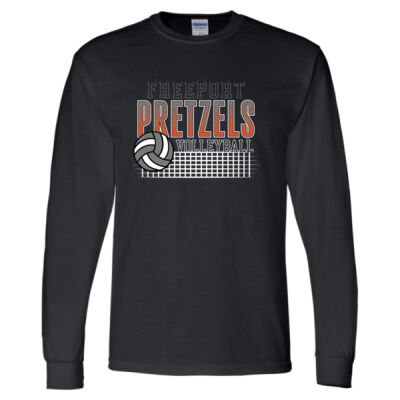 Freeport Volleyball 2026 Logo 3 - DryBlend® 50/50 Long Sleeve T-Shirt Thumbnail