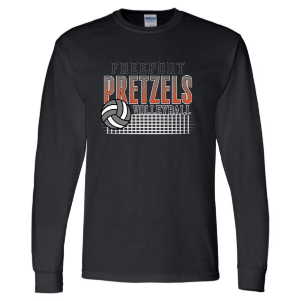 Freeport Volleyball 2026 Logo 3 - DryBlend® 50/50 Long Sleeve T-Shirt Thumbnail