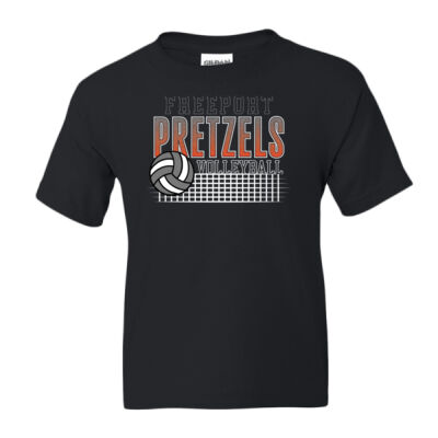 Freeport Volleyball 2026 Logo 3 - DryBlend® Youth T-Shirt Thumbnail