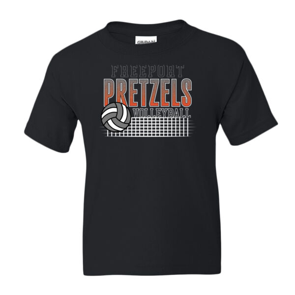 Freeport Volleyball 2026 Logo 3 - DryBlend® Youth T-Shirt Thumbnail