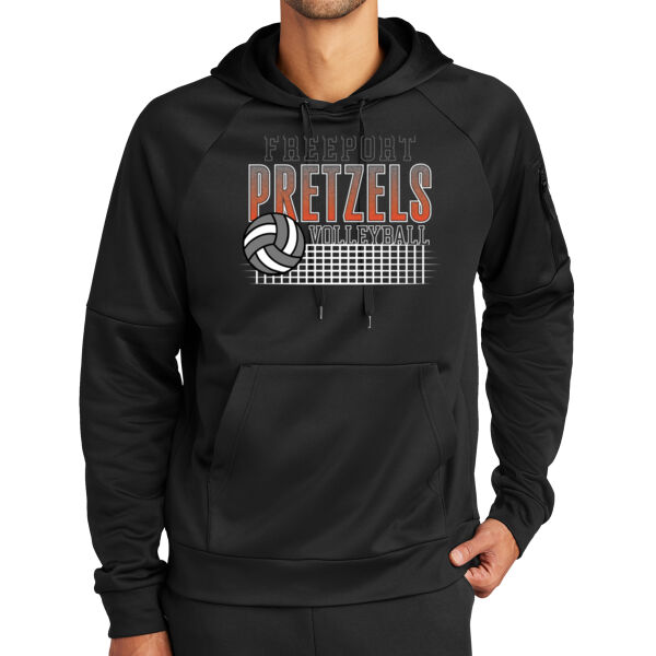 Freeport Volleyball 2026 Logo 3 - Therma FIT Pocket Pullover Fleece Hoodie Thumbnail