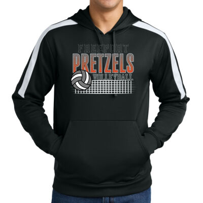 Freeport Volleyball 2026 Logo 3 - Sport Wick ® Fleece United Pullover Hoodie Thumbnail