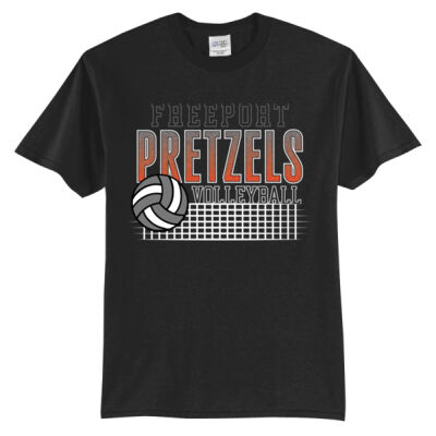 Freeport Volleyball 2026 Logo 3 - Tall Core Blend Tee Thumbnail