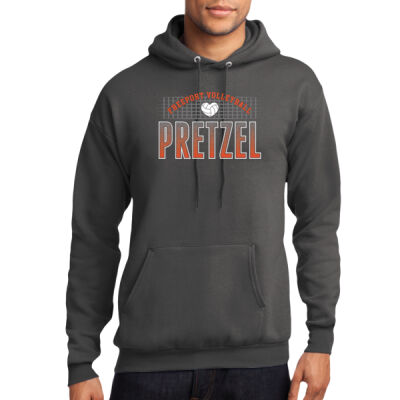 Freeport Volleyball 2026 Logo 4 - Core Fleece Pullover Hooded Sweatshirt Thumbnail