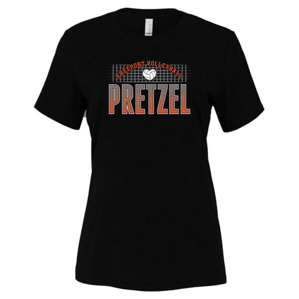 Freeport Volleyball 2026 Logo 4 - Women’s Relaxed Fit Heather CVC Tee Thumbnail