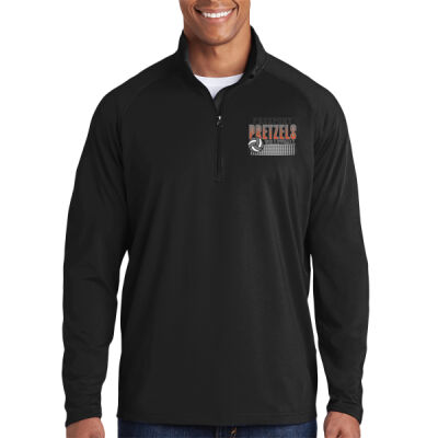 Freeport Volleyball 2026 Logo 3 - Sport Wick ® Stretch 1/4 Zip Pullover Thumbnail