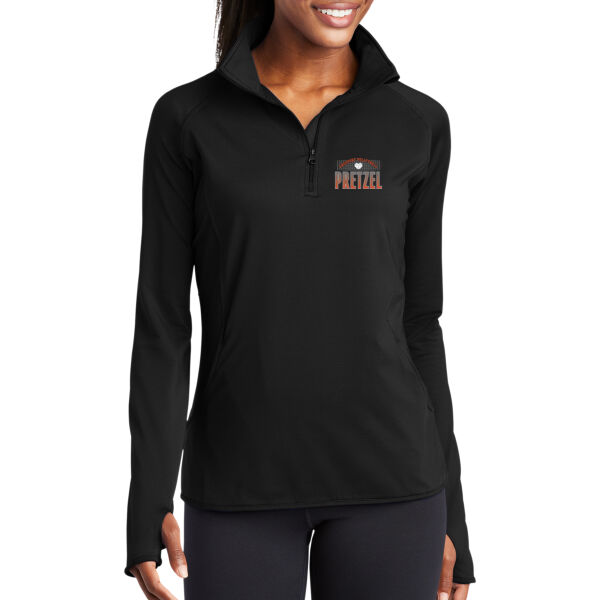 Freeport Volleyball 2026 Logo 4 - Women's Sport Wick ® Stretch 1/4 Zip Pullover Thumbnail