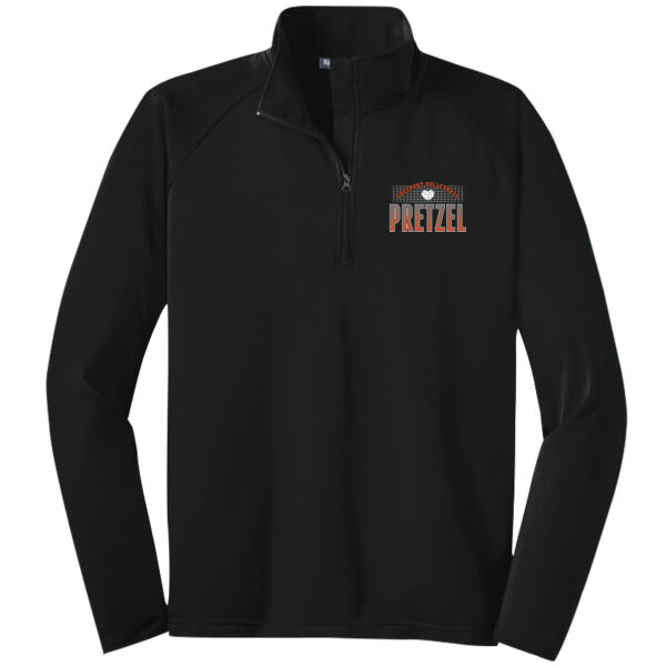 Freeport Volleyball 2026 Logo 4 - Tall Sport Wick ® Stretch 1/4 Zip Pullover Thumbnail